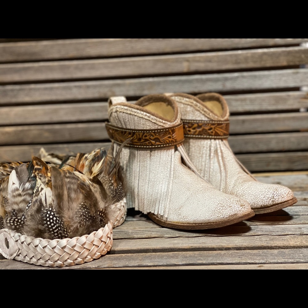 Boot Bands, Boot Toppers, Boot Jewelry, Feathers View 5
